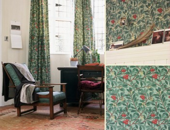WILLIAM MORRIS ARBUTUS WALLPAPER